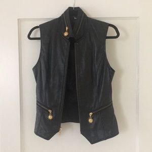 Super cool leather vest!